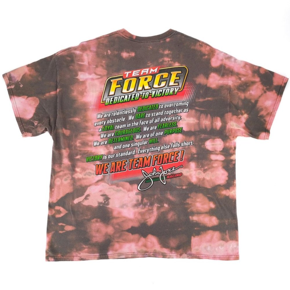 John Force Racing Custom Dyed Graphic T-Shirt XXL - Picture 3 of 8